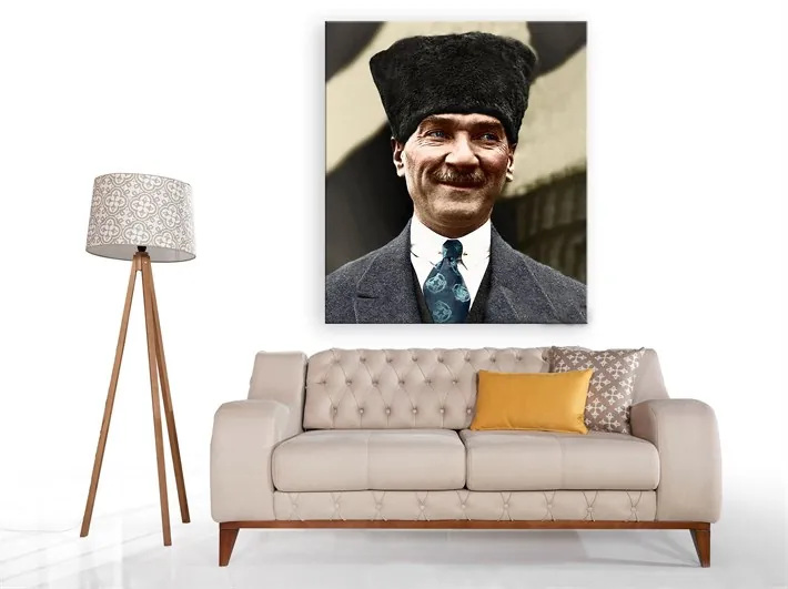 Atatürk Portresi Kanvas Tablo