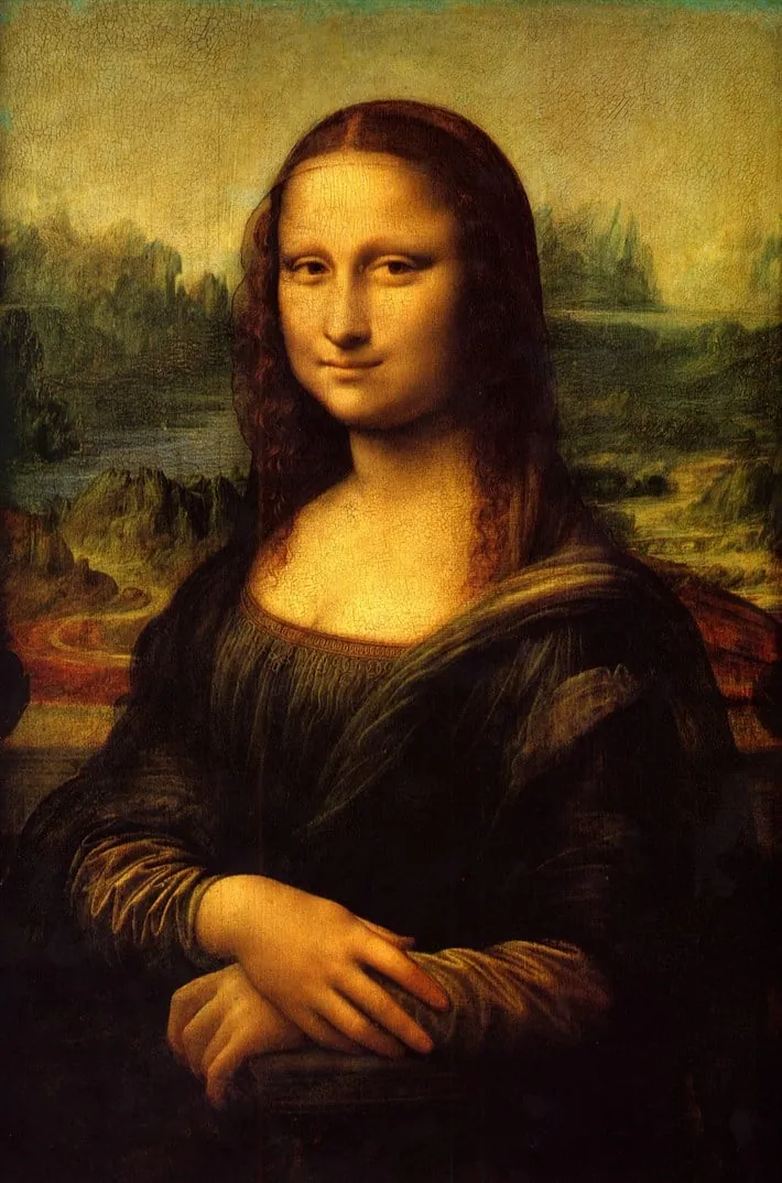 Da Vinci Mona Lisa Kanvas Tablosu
