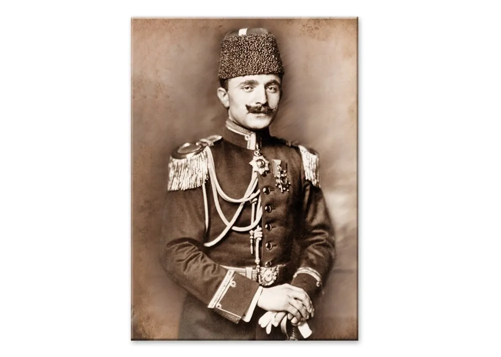 Enver Pa??a Foto??raf?? Kanvas Tablosu