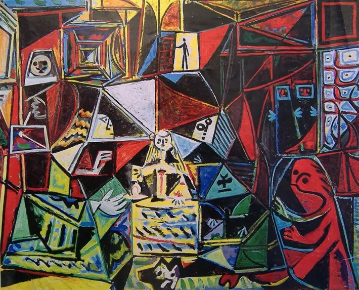 Picasso Las Meninas Kanvas Tablo