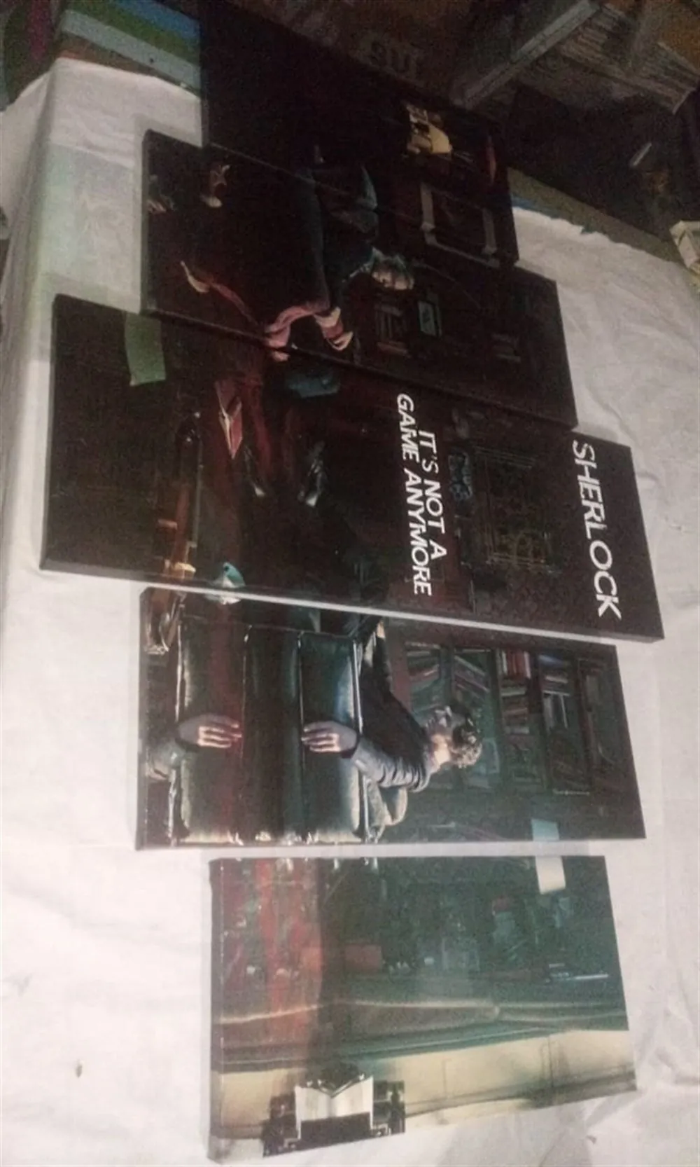 sherlock holmes ingiltere oyun bitti kanvas tablosu