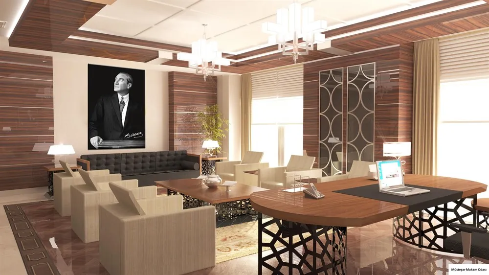 Siyah Beyaz Atatürk Tablosu